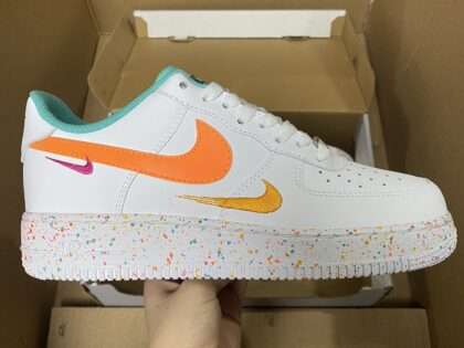 Replica Nike Air Force 1'07 Low GS"Multi-Color/Multi-Swoosh" FD4626-181
