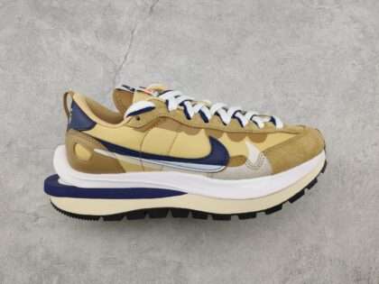 Replica Nike x Sacai Vaporwaffle 3.0 "Sesame And Blue Void Sneakers DD1875 200#NS002