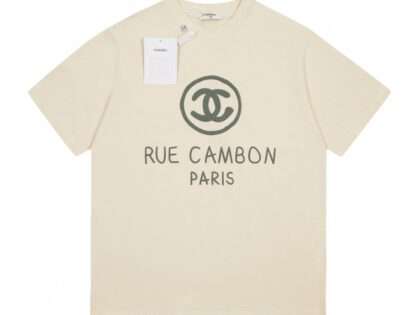 Replica CHANEL New Crew Neck T-shirts For Unisex #HTS54