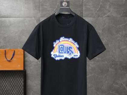 Replica Louis Vuitton New Crew Neck T-shirts For Unisex #HTS73