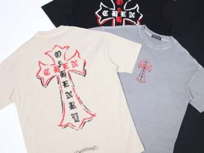Replica Chrome Hearts New Crew Neck T-shirts For Unisex Steetwear#HTS97