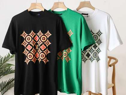 Replica LOUIS VUITTON New Crew Neck T-shirts For Unisex #HTS40