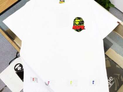 Replica Bape New Crew Neck T-shirts For Unisex#HTS108