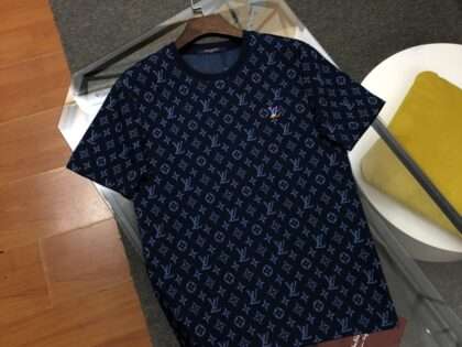 Replica LV New Crew Neck Knitted T-shirts For Unisex#HTS112