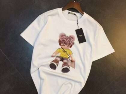 Replica Fendi New Crew Neck T-shirts For Unisex#HTS115