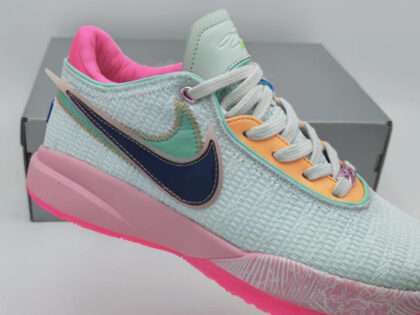 Replica Nike LeBron 20 Sneakers Pink Mint Green