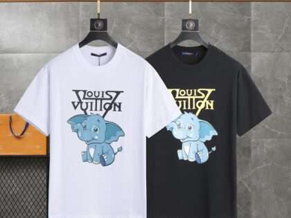 Replica LV New Crew Neck T-shirts For Unisex#HTS117