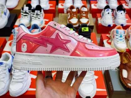 Replica Bape Sta To Low Pink
