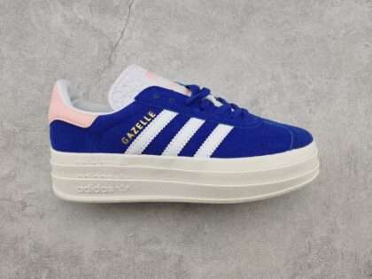 Replica Adidas Gazelle Bold W True Pink / Semi Lucid Blue / Core White