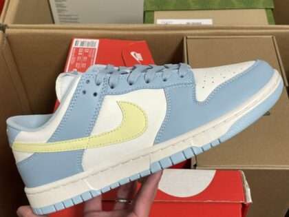 Replica Nike Dunk Low Ocean Bliss Citron Tint