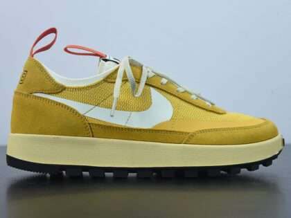 Replica Tom Sachs x Nike General Purpose Sneakers Yellow Black White DA6672-700
