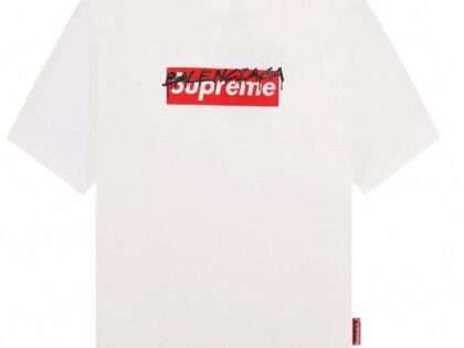 Replica Balenciga x Supreme New T-Shirts Crew Neck For Unisex#HTS325