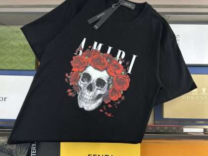 Replica AMIRI Grateful Dead Tee Black