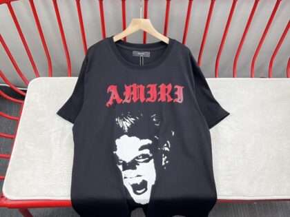 Replica AMIRI Black Lost Boys T-shirts Streetwear