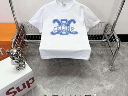 Replica Celine New T-Shirts Crew Neck For Unisex#HTS350