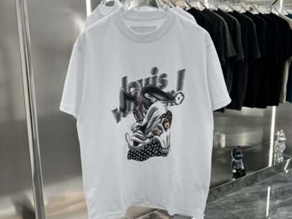 Replica Louis Vuitton New T-Shirts Crew Neck For Unisex#HTS364