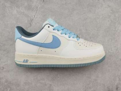 Replica Nike Air Force 1 07 Low Beige Light Blue YY3188-101