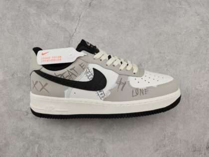 Replica Nike Air Force 1 07 Low Beige Light Grey Black