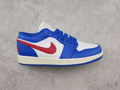 Replica Air Jordan 1 Low Sport Blue Gym Red DC0774-416