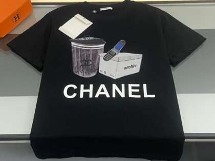 Replica Chanel New T-Shirts Crew Neck For Unisex#HTS374