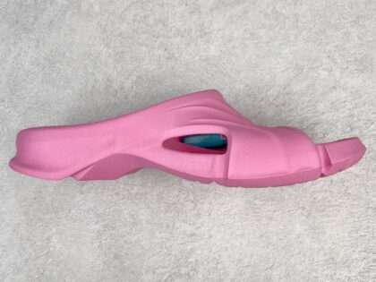Replica Balenciaga Mold Rubber Slide Sandals Pink#BCSL0105
