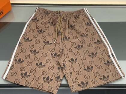 Replica Gucci x Adidas Short Pants Vintage Streetwear For Unisex#HTS379