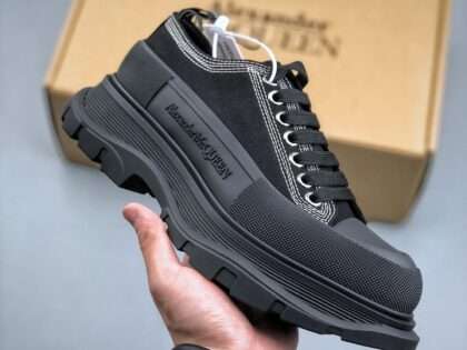 Replica Alexander McQueen Tread Slick Low Lace Up Sneakers