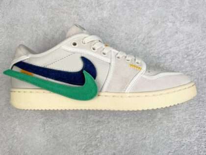 Replica Union LA x Air Jordan 1 Low KO Canvas White Grey DZ4864-100