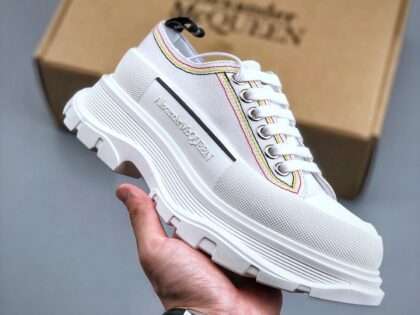 Replica Alexander McQueen Tread Slick Low Lace Up Sneakers