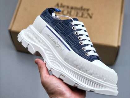 Replica Alexander McQueen Tread Slick Low Lace Up Sneakers