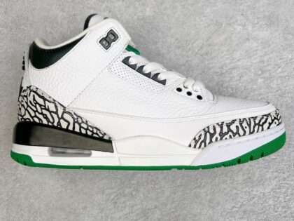 Replica Air Jordan 3 Retro ‘Oregon Ducks’ Sneakers 594282-233#AJ3032