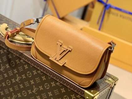 Replica Louis Vuittion Buci Epi Bags Brown #ACB007