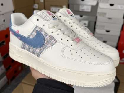 Replica Nike Air Force 1 Denim Swooshes