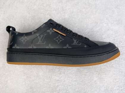 Replica Louis Vuitton Remarque Low Sneakers Black#LV103