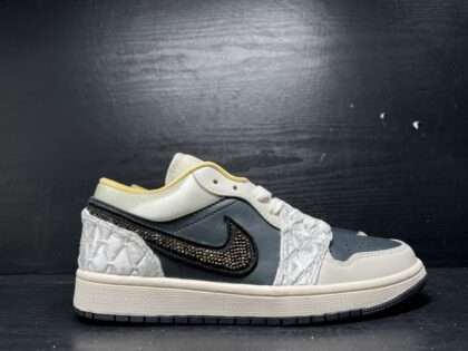 Replica Air Jordan 1 Low SE"Beaded Swoosh" DV1762-001