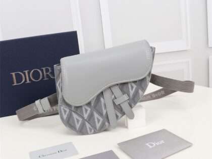 Replica Dior CD Diamond Bags 1ADPO022 Grey