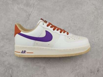 Replica Nike Air Force 1 07 Low Purple Cabbage Orange