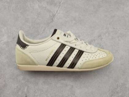 Replica Wales Bonner x Adidas Original Japan 'Cream Dark Brown' Sneakers