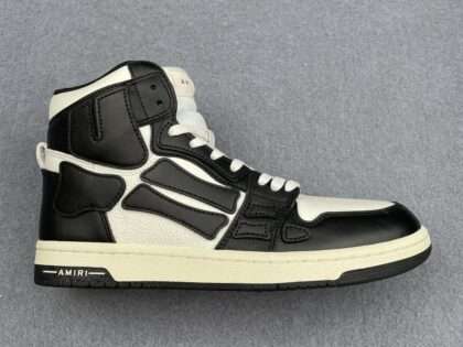 Replica AMIRI Skel Top Hi Black White 211886M236003