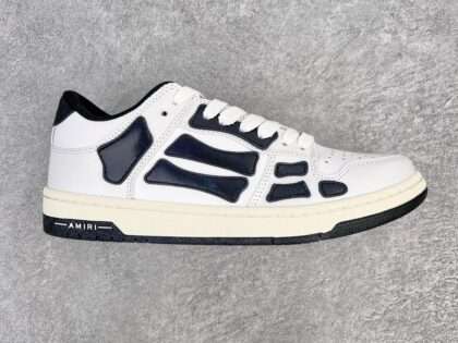 Replica AMIRI White And Black Low Skel Top Sneaker