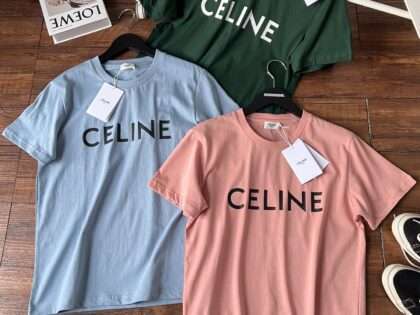 Replica Celine New T-Shirts Crew Neck For Women#HTS284