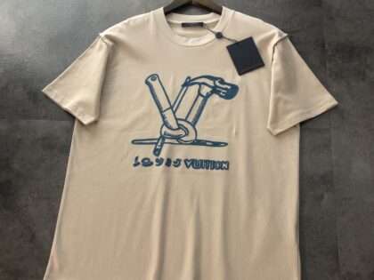 Replica Louis Vuitton New Crew Neck T-shirts For Unisex#HTS216
