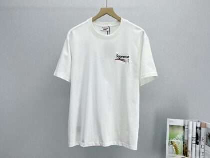 Replica Balenciga x Supreme New T-Shirts Crew Neck For Unisex#HTS369