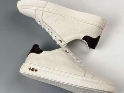 Replica Louis Vuitton 23ss Trainer Casual Sneakers White#LV102