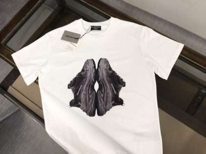 Replica Balenciaga New Crew Neck T-shirts For Unisex#NTS025