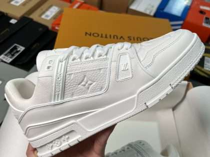 Replica LV 23SS Monogram Trainer Sneaker White
