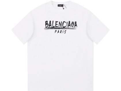 Replica Balenciaga New Crew Neck T-shirts For Unisex#NTS045