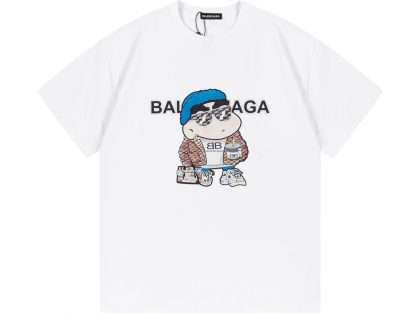 Replica Balenciaga New Crew Neck T-shirts For Unisex#NTS046