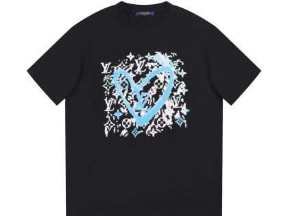 Replica Louis Vuitton New Crew Neck T-shirts For Unisex#NTS048