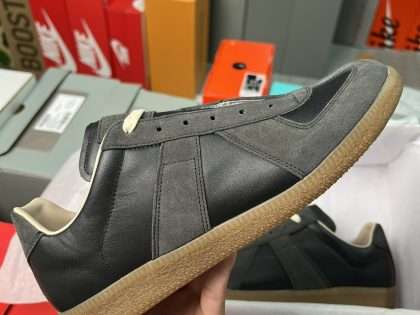 Replica MAISON MARGIELA Black Grey Replica Sneakers